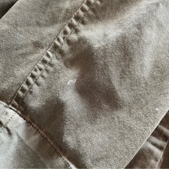 Guess Green Military Twill Jacket Size S - Picture 7 of 7